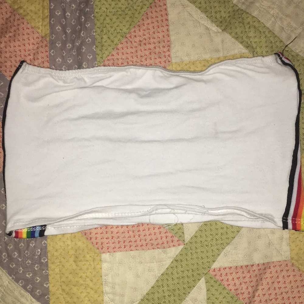 Striped bandeau